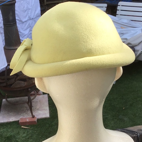 Vintage 100% Wool Hat made by Merrimack Hat Co - Picture 3 of 5